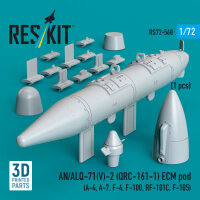 AN/ALQ-71(V)-2 (QRC-161-1) ECM pod (1pcs) (A-4, A-7, F-4,...