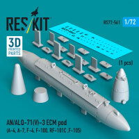 AN/ALQ-71(V)-3 ECM pod (1pcs) (A-4, A-7, F-4, F-100,...