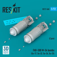FAB-500 M-54 bombs (2 pcs) (Su-17, Su-22, Su-24, Su-25)...