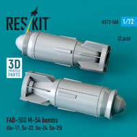 FAB-500 M-54 bombs (2 pcs) (Su-17, Su-22, Su-24, Su-25)...