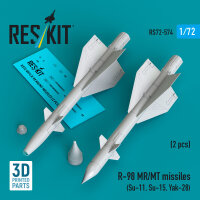 R-98 MR/MT missiles (2 pcs) (Su-11, Su-15, Yak-28) (3D...