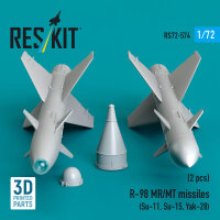 R-98 MR/MT missiles (2 pcs) (Su-11, Su-15, Yak-28) (3D...