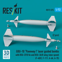GBU-10 Paveway I laser guided bombs with BSU-37/B fin and...