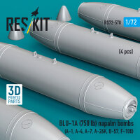 BLU-1A (750 lb) napalm bombs (4 pcs) (A-1, A-4, A-7,...