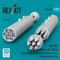 LAU-68, LAU-68D/A, LAU-131/A Hydra rocket launchers for...