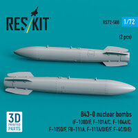 B43-0 nuclear bombs (2 pcs) (F-100D/F, F-101A/C,...