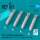 BLU-1B (750lb) napalm bombs finned MXU-469/B (4 pcs) (A-1, A-4, A-7, A-26K, B-57, F-100) (3D Printed)