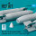 BLU-1B (750lb) napalm bombs finned MXU-469/B (4 pcs) (A-1, A-4, A-7, A-26K, B-57, F-100) (3D Printed)