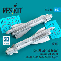Kh-29T (AS-14B Kedge) missiles with AKU-58 (2 pcs) Su-17,...