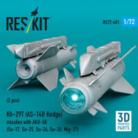 Kh-29T (AS-14B Kedge) missiles with AKU-58 (2 pcs) Su-17,...