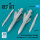 AS.34 Kormoran missiles with adapters (2 pcs) (for F-104G, Tornado IDS) (3D Printed)