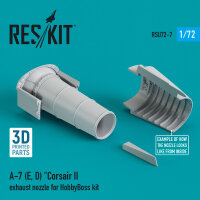 A-7 (E,D) Corsair II exhaust nozzle for HobbyBoss kit (3D...