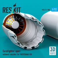 Eurofighter open exhaust nozzles for Hasegawa kit (3D...