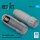Eurofighter open exhaust nozzles for Hasegawa kit (3D Printed)