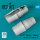 Su-27 Flanker exhaust nozzles for Trumpeter kit (3D Printed)