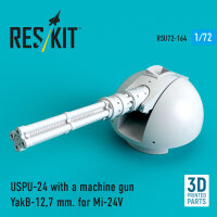 USPU-24 with a machine gun YakB-12,7 mm for Mi-24V (3D...