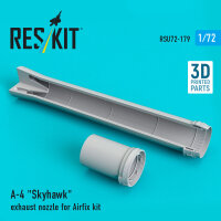 A-4 Skyhawk exhaust nozzle for Airfix kit (3D Printed)