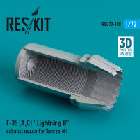 F-35 (A,C) Lightning II exhaust nozzle for Tamiya kit (3D...