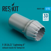 F-35 (A,C) Lightning II exhaust nozzle for Tamiya kit (3D...