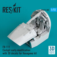 FB-111 Cockpit early modification with 3D decals for...