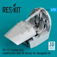 FB-111 Cockpit late modification with 3D decals for...