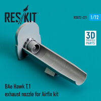 BAe Hawk T.1 exhaust nozzle for Airfix kit (3D Printed)