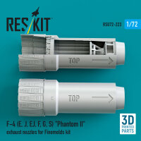 F-4 (E, J, EJ, F, G, S) Phantom II exhaust nozzles for...