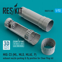 MIG-23 (ML, MLD, MLAE, P) exhaust nozzle parking &...