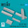 He-219 Uhu undercarriage covers for Dragon kit (3D Printed)