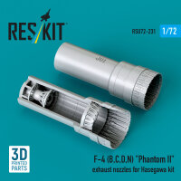 F-4 (B, C, D, N) Phantom II exhaust nozzles for Hasegawa...