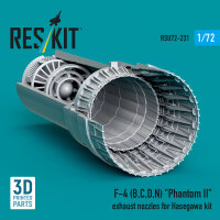 F-4 (B, C, D, N) Phantom II exhaust nozzles for Hasegawa...