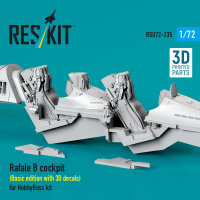 Rafale B cockpit (Basic edition with 3D decals) for...