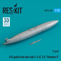 610 gallon fuel tank late F-4 (E, EJ) Phantom II (3D...