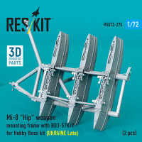 Mi-8 Hip weapon mounting frame with BD3-57KrV for Hobby...
