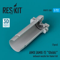 AMX (AMX-T) Ghibli exhaust nozzle for Italeri kit (3D...