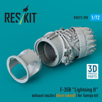 F-35B Lightning II exhaust nozzle (Short takeoff) for...