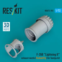 F-35B Lightning II exhaust nozzle (Parked/Fly) for Tamiya...