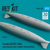 Tornado IDS/ECR 1500L underwing fuel tanks (welded)...