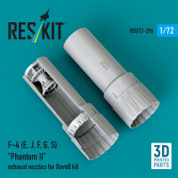 F-4 (E, J, F, G, S) Phantom II exhaust nozzles for Revell...