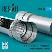 F-4 (E, J, F, G, S) Phantom II exhaust nozzles for Revell...