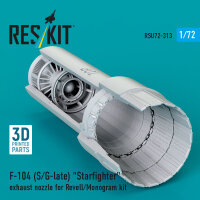 F-104 (S/G-late) Starfighter exhaust nozzle for...