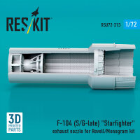 F-104 (S/G-late) Starfighter exhaust nozzle for...