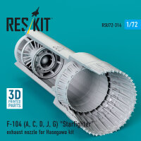F-104 (A, C, D, J, G) Starfighter exhaust nozzle for...