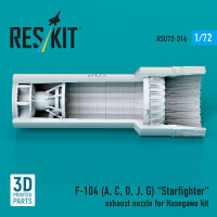 F-104 (A, C, D, J, G) Starfighter exhaust nozzle for...