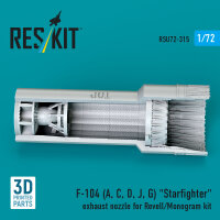 F-104 (A, C, D, J, G) Starfighter exhaust nozzle for...