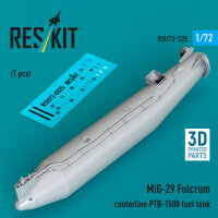 MiG-29 Fulcrum centerline PTB-1500 fuel tank (1 pcs) (3D...