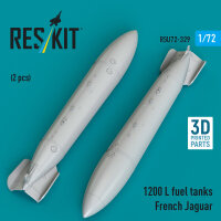 1200 L fuel tanks French Jaguar (2 pcs) (3D Printed)