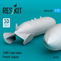 1200 L fuel tanks French Jaguar (2 pcs) (3D Printed)
