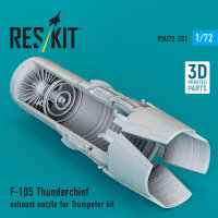 F-105 Thunderchief exhaust nozzle for Trumpeter kit (3D...