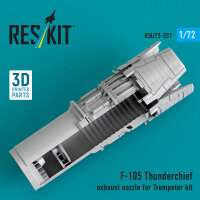 F-105 Thunderchief exhaust nozzle for Trumpeter kit (3D...